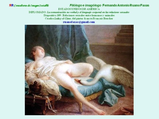 FERNANDO ANTONIO RUANO FAXAS. LEDA Y EL CISNE