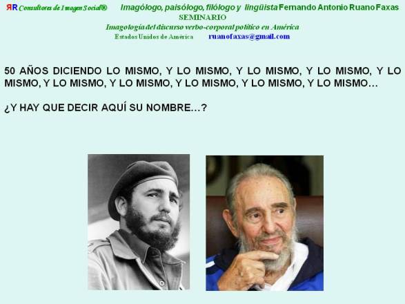 RUANO FAXAS. FIDEL CASTRO