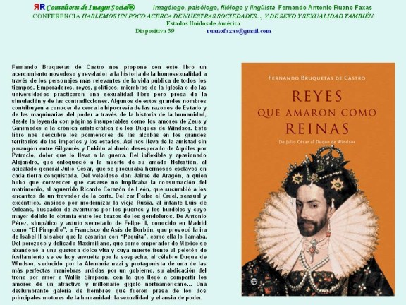 FERNANDO ANTONIO RUANO FAXAS. REYES QUE AMARON COMO REINAS. LA FELICIDAD EN CONTEXTO SITUACIONAL