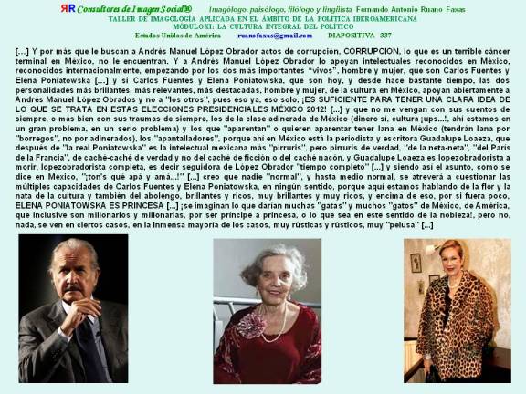 FERNANDO ANTONIO RUANO FAXAS. CARLOS FUENTES, ELENA PONIATOWSKA Y GUADALUPE LOAEZA SON SEGUIDORES DE LÓPEZ OBRADOR, AMLO. EL FRAUDE DE LA EDUCACIÓN EN MÉXICO