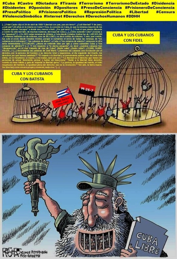 Fernando Antonio Ruano Faxas.Cuba, Castro, Dictadura, Tiranía, Terrorismo de Estado, Disidencia, Disidentes, Oposición, Opositores, Libertad, Censura, Internet, Violencia Simbólica, Derechos Humanos