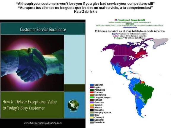 FERNANDO ANTONIO RUANO FAXAS. Although your customers won’t love you if you give bad service your competitors will. Aunque a tus clientes no les guste que les des un mal servicio, a tu competencia sí. Kate Zabriskie