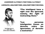 FERNANDO ANTONIO RUANO FAXAS.IMAGOLOGÍA,IMAGOLOGY,LIDERAZGO,LEADERSHIP.Ralph Waldo Emerson.The intelligent have a right over the ignorant; namely,the right of instructing&nbsp;them