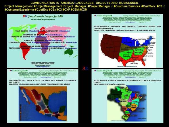 FERNANDO ANTONIO RUANO FAXAS, PAULINA RENDÓN AGUILAR. COMMUNICATION IN AMERICA. LANGUAGES, DIALECTS AND BUSINESSES. Customer Services, Servicio al Cliente, Customer Experience, Experiencia del Cliente