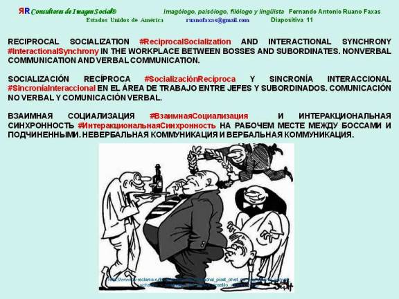 FERNANDO ANTONIO RUANO FAXAS. Reciprocal Socialization, Socialización Recíproca, Взаимная Социализация.  Interactional Synchrony, Sincronía Interaccional, Интеракциональная Синхронность