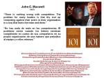 PAULINA RENDÓN AGUILAR. John C. Maxwell. Teamwork, Equipo, Leadership, Liderazgo, Management, Gerencia, Administración