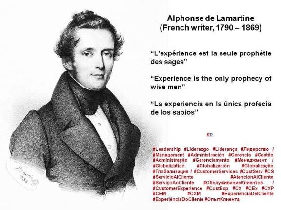 PAULINA RENDÓN AGUILAR, KENNAMETAL. Alphonse de Lamartine. L'expérience est la seule prophétie des sages. Experience is the only prophecy of wise men. La experiencia en la única profecía de los sabios