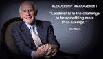 PAULINA RENDON AGUILAR. Jim Rohn. Leadership is the challenge to be something more than&nbsp;average