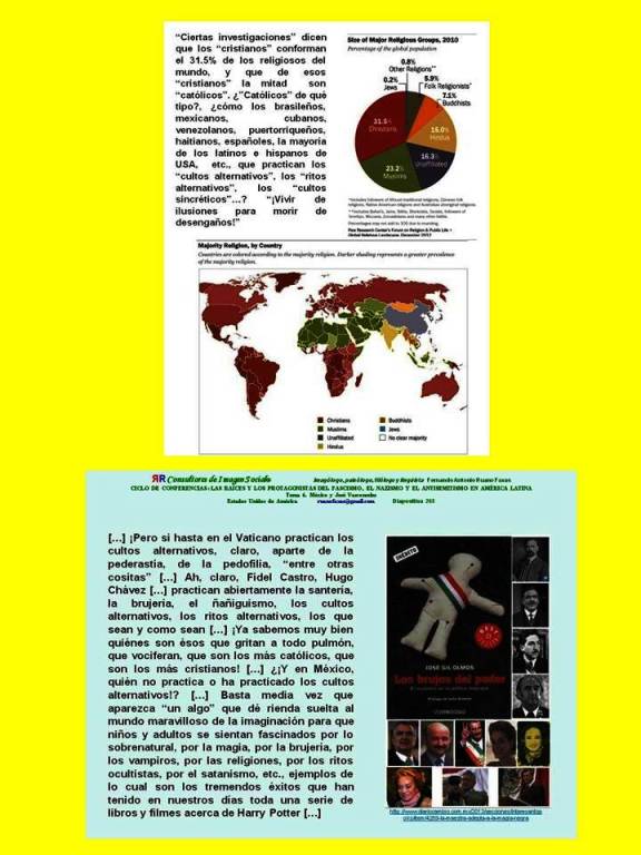 FERNANDO ANTONIO RUANO FAXAS. EL FALSO CATOLICISMO, EL FALSO CRISTIANISMO, EN AMÉRICA. LOS BRUJOS DEL PODER. SANTERÍA, BRUJERÍA Y ÑAÑIGUISMO ENTRE LOS POLÍTICOS Y EN LOS GOBIERNOS EN MÉXICO