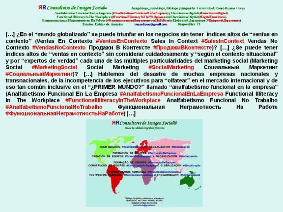 FERNANDO ANTONIO RUANO FAXAS. Marketing Social, Social Marketing, Социальный Маркетинг. Ventas en Contexto, Sales in Context, Vendas no Contexto, Продажи в Контексте