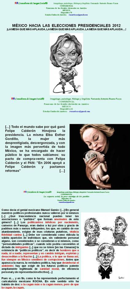 FERNANDO ANTONIO RUANO FAXAS. EL FRAUDE DE LA EDUCACIÓN EN MÉXICO. LA EDUCACIÓN EN MÉXICO ESTÁ CONTROLADA POR LA DELINCUENTE Y CORRUPTA ELBA ESTHER GORDILLO