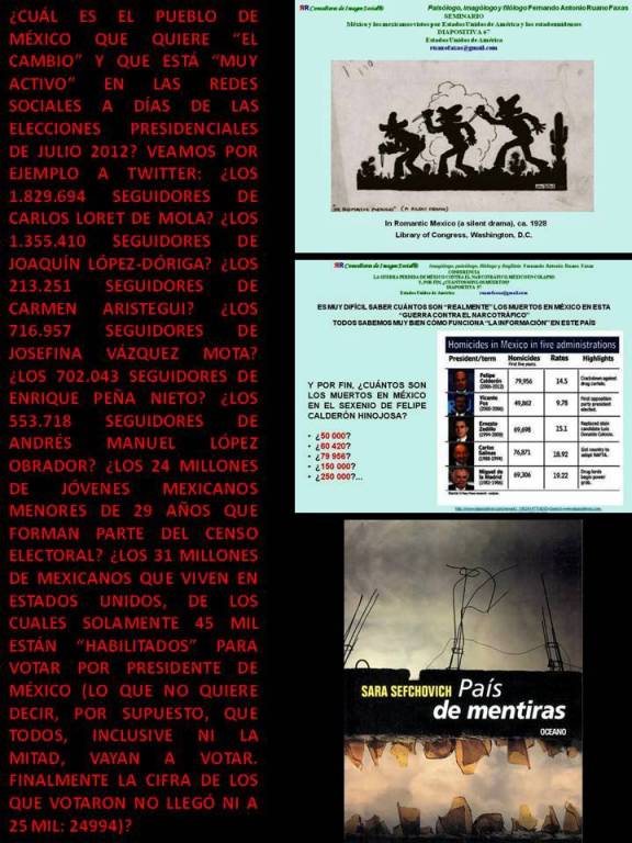 FERNANDO ANTONIO RUANO FAXAS. EL PUEBLO DE MÉXICO NO ESTÁ CAPACITADO PARA ENTENDER LO QUE ES CAMBIO. LAS ELECCIONES PRESIDENCIALES HABLAN POR SÍ MISMAS. CANGREJISMO, LA HISTORIA DE LOS CANGREJOS MEXICANOS