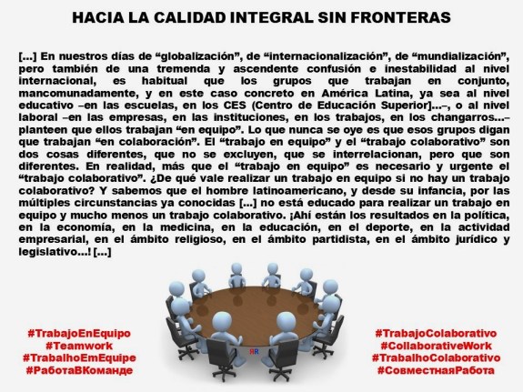 FERNANDO ANTONIO RUANO FAXAS. IMAGOLOGÍA. Trabajo en Equipo, Teamwork. Trabajo Colaborativo, Collaborative Work