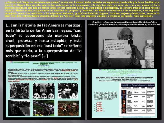 FERNANDO ANTONIO RUANO FAXAS. MÉXICO, EL MATADERO DE PROPIOS Y EXTRAÑOS.