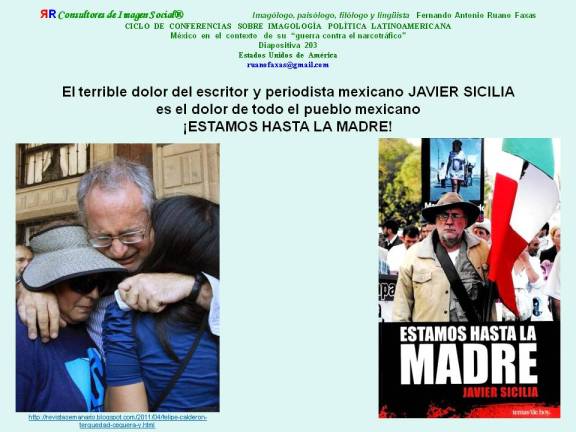 RUANO FAXAS. JAVIER SICILIA. HASTA LA MADRE