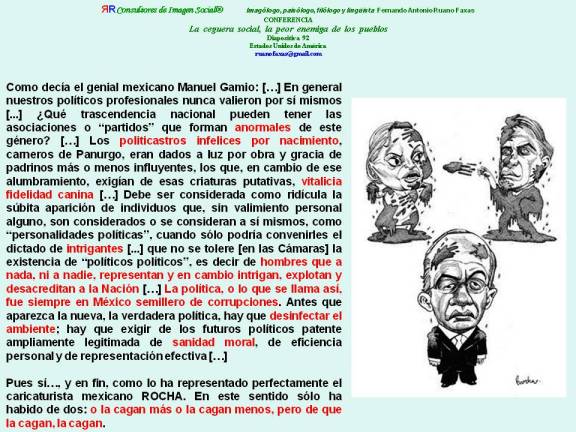 RUANO FAXAS. GORDILLO, YUNES Y CALDERÓN