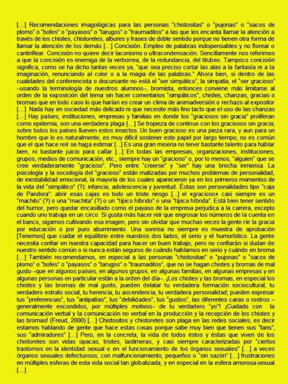 FERNANDO ANTONIO RUANO FAXAS. IMAGOLOGÍA, CANTINFLEAR, CANTINFLADA, CANTINFLEO, EUFEMISMOS. albur, chistositos, pujones, sacos de plomo, bofes, payasos, tarugos, traumaditos
