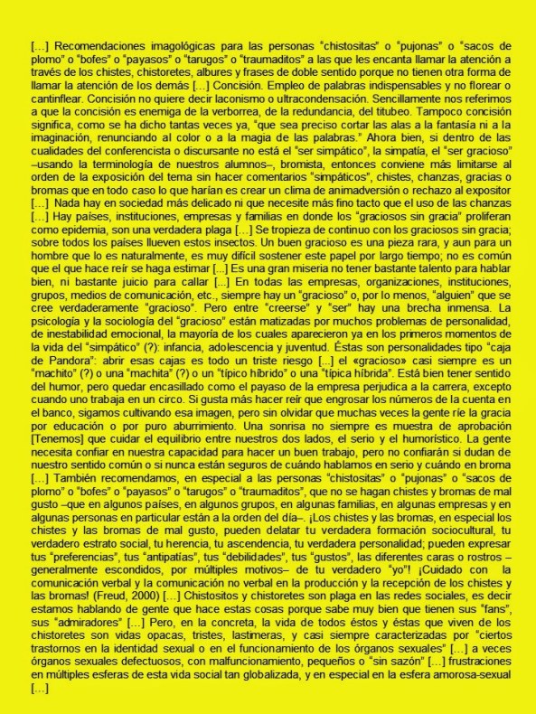 FERNANDO ANTONIO RUANO FAXAS. IMAGOLOGÍA, CANTINFLEAR, CANTINFLADA, CANTINFLEO, EUFEMISMOS. albur, chistositos, pujones, sacos de plomo, bofes, payasos, tarugos, traumaditos