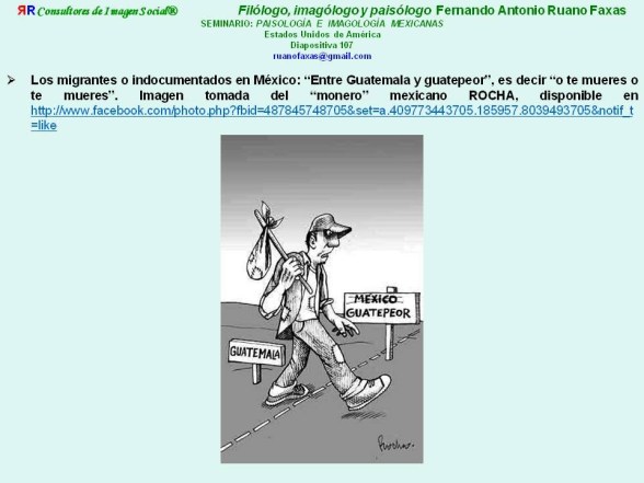 RUANO FAXAS. MIGRACIÓN, SALIR DE GUATEMALA PARA ENTRAR EN GUATEPEOR