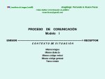 RUANO FAXAS. PROCESO DE COMUNICACIÓN, MODELO&nbsp;I
