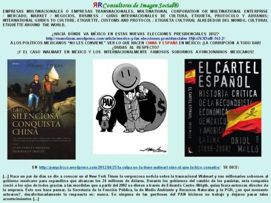 FERNANDO ANTONIO RUANO FAXAS. CORRUPCIÓN Y SOBORNOS EN MÉXICO. WALMART, CHINA, ESPAÑA...