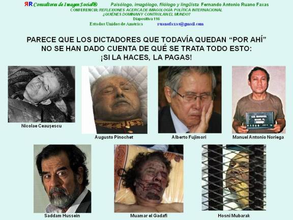 RUANO FAXAS. DICTADORES