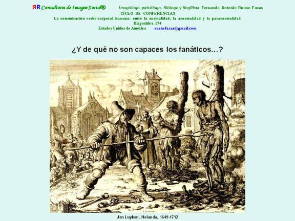 RUANO FAXAS. FANÁTICOS. Jan Luyken, Holanda, 1649-1712