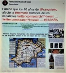 FERNANDO ANTONIO RUANO FAXAS.PAISOLOGÍA,IMAGOLOGÍA.Parece que los 40 años de Franquismo afectó la memoria histórica de los españoles.ESPAÑA,ELECCIONES,POLÍTICOS,CORRUPCIÓN,MUERT