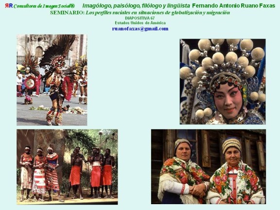 FERNANDO ANTONIO RUANO FAXAS. RACISMO, SEGREGACIÓN, PERFIL RACIAL, PERFILES RACIALES, ACOSO, GLOBALIZACIÓN