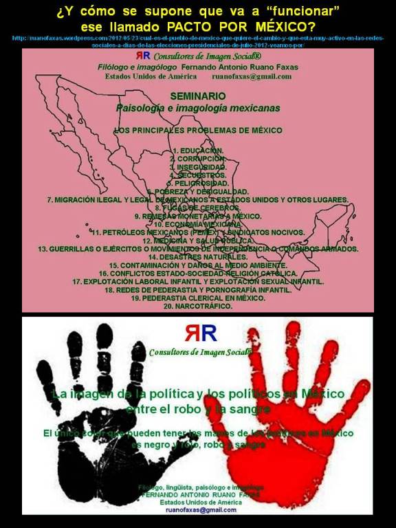 FERNANDO ANTONIO RUANO FAXAS. Y cómo se supone que va a funcionar ese llamado PACTO POR MÉXICO