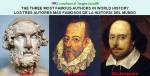 RUANO FAXAS. THE THREE MOST FAMOUS AUTHORS IN WORLD&nbsp;HISTORY