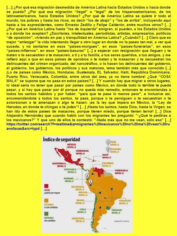 CRIMEN, ASESINATO, INSEGURIDAD, MASACRE, SECUESTRO, PLAGIO, CORRUPCIÓN, IMPUNIDAD, MIGRACIÓN, MIGRANTES, NIÑOS, PEDERASTIA, PEDOFILIA, HISPANOS, LATINOS, AMÉRICA LATINA, CENTROAMÉRICA, MÉXICO
