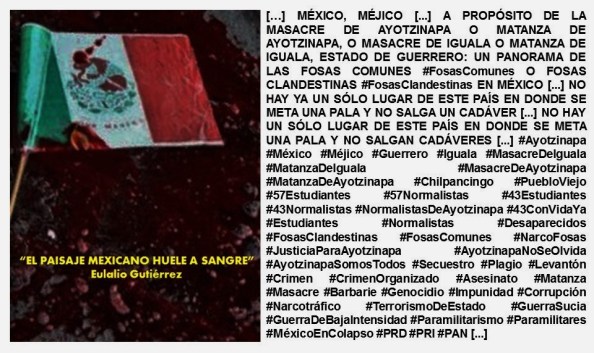 IMAGOLOGÍA. MÉXICO, MÉJICO. MATANZA DE AYOTZINAPA, MASACRE DE AYOTZINAPA. CORRUPCIÓN, IMPUNIDAD