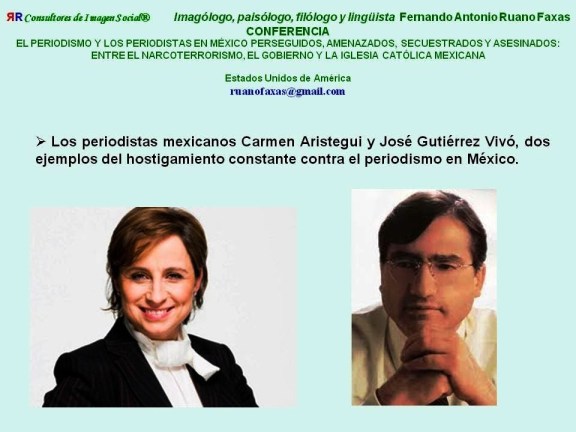 FERNANDO ANTONIO RUANO FAXAS. CARMEN ARISTEGUI EN EL PERIODISMO DIGITAL