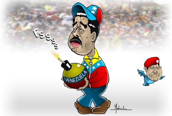 nicolas-maduro-hugo-chavez-pajaro-pajarito-venezuela-elecciones-corrupcion-violencia-hambre-impunidad-derechos-humanos-censura-periodismo