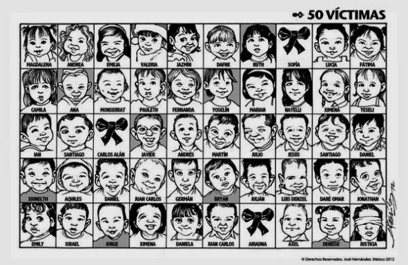 49 NIÑOS FUERON QUEMADOS VIVOS EN MEXICO, HERMOSILLO, SONORA, GUARDERÍA ABC