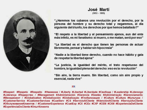 FERNANDO ANTONIO RUANO FAXAS. Jose Marti. Frases, Quotes, Libertad, Liberty
