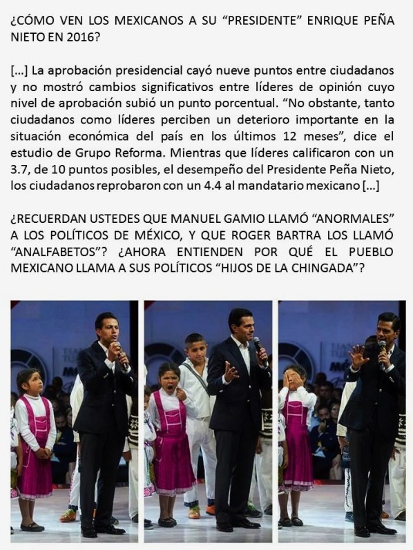 MÉXICO, ELECCIONES, LOS MEXICANOS NO QUIEREN AL PRI NI A ENRIQUE PEÑA NIETO. INDICE DE ACEPTACIÓN. MUERTOS, DESAPARECIDOS, NARCOTRAFICO, LAVADO DE DINERO, DERECHOS HUMANOS