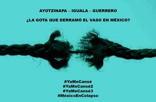 FERNANDO ANTONIO RUANO FAXAS. IMAGOLOGÍA, PAISOLOGÍA, MEXICANÍSTICA, MEXICANOLOGÍA. Ayotzinapa, la gota que derramó el vaso en México. Muertos, desaparecidos, México en colapso