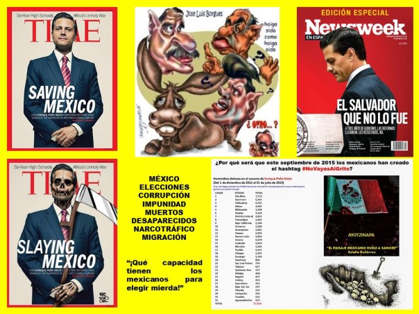 MÉXICO, ELECCIONES, CORRUPCIÓN, IMPUNIDAD, MUERTOS, DESAPARECIDOS, NARCOTRÁFICO, MIGRACIÓN, TIME, Newsweek, PEÑA NIETO, EPN, VICENTE FOX, FELIPE CALDERÓN, ERNESTO ZEDILLO