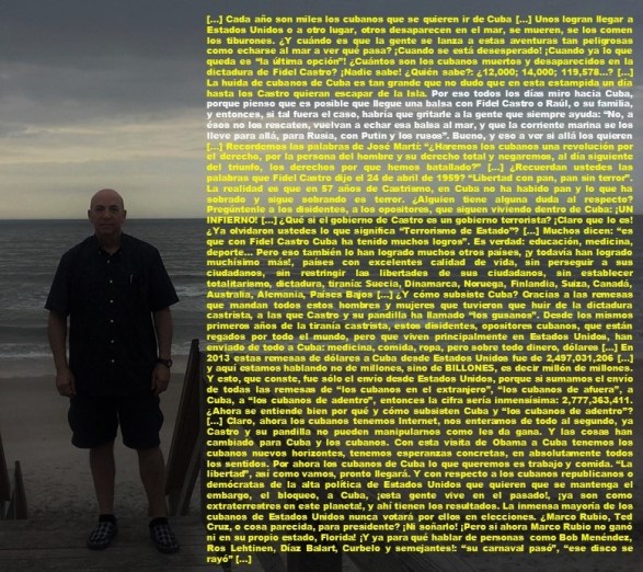 FERNANDO ANTONIO RUANO FAXAS. CUBA, CUBANOS, FIDEL CASTRO, RAÚL, OBAMA, BLOQUEO, EMBARGO, INTERNET, DERECHOS HUMANOS, ELECCIONES, DICTADURA, TIRANÍA, MARCO RUBIO, TED CRUZ, ROBERT BOB MENENDEZ, ILEANA ROS-LEHTINE