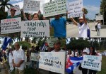 CUBA, CUBANOS, PROTESTA, MANIFESTACIÓN, CRUCERO, CRUCEROS, CARNIVAL, CASTRO, DICTADURA, TIRANÍA, APARTHEID, SEGREGACIÓN, DISCRIMINACIÓN, RACISMO, REMESAS, BLOQUEO,&nbsp;EMBARGO