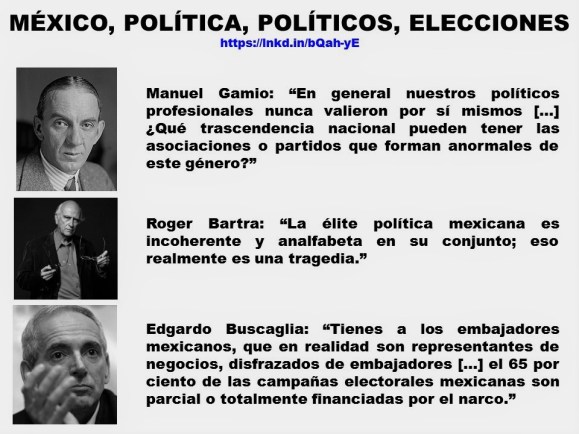 FERNANDO ANTONIO RUANO FAXAS. IMAGOLOGÍA, PAISOLOGÍA, MÉXICO, POLÍTICA, POLÍTICOS, ELECCIONES, MANUEL GAMIO, ROGER BARTRA, EDGARDO BUSCAGLIA, CORRUPCIÓN, IMPUNIDAD, NARCOTRÁFICO, ANALFABETISMO
