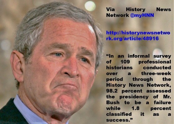 George W. Bush the worst president in US History