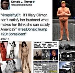 DONALD TRUMP,MELANIA TRUMP,HILLARY CLINTON,BILL CLINTON,SEX,SEXO,ELECTION,ELECCIONES,PUTIN,RUSSIA,RUSIA