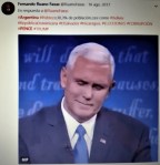 Fernando Antonio Ruano Faxas. Imagología, Paisología, Argentina, Elecciones, Liderazgo, Management, Donadl Trump, Mike Pence, Macri, Kichner, Pobreza, Negocios, Bolivia, Evo Morales