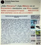 MÉXICO,CORRUPCIÓN,IMPUNIDAD,ELECCIONES,PRI,NARCOTRÁFICO,PEÑA NIETO,JAVIER DUARTE,FIDEL HERRERA,MIGUEL ÁNGEL YUNES,VERACRUZ,MUERTOS,DESAPARECIDOS,PERIODISMO,PERIODISTAS,ONU,OEA,TRUMP