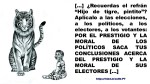 FERNANDO ANTONIO RUANO FAXAS, IMAGOLOGÍA, PAISOLOGÍA, ELECCIONES, POLÍTICOS, ELECTORES, VOTANTES, HIJO DE TIGRE PINTITO, HIJO DE MAJÁ SALE PINTO, DE TAL PALO TAL&nbsp;ASTILLA