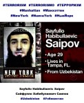 Terrorism, Terrorismo, Терроризм, Manhattan, Манхэттен, New York, Nueva York, Нью Йорк, Sayfullo Habibullaevic Saipov, Сайфулло&nbsp;Хабибулаевич
