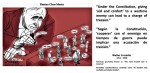 Under the Constitution, giving aid and comfort to a wartime enemy can lead to a charge of treason. Según la Constitución, cooperar con el enemigo en tiempos de guerra puede implicar&nbsp;un